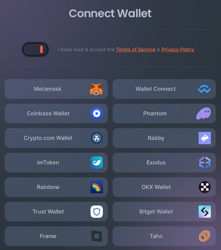 Connecter son wallet à Rocket Pool