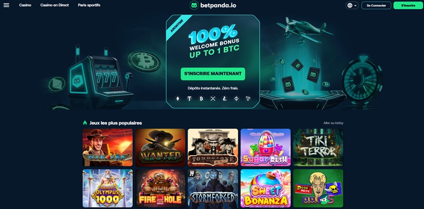 Les services proposés par Betpanda Casino