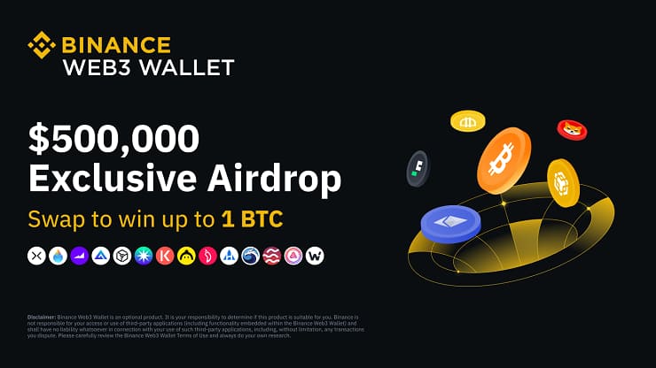 Exemple de airdrop dans les cryptomonnaies