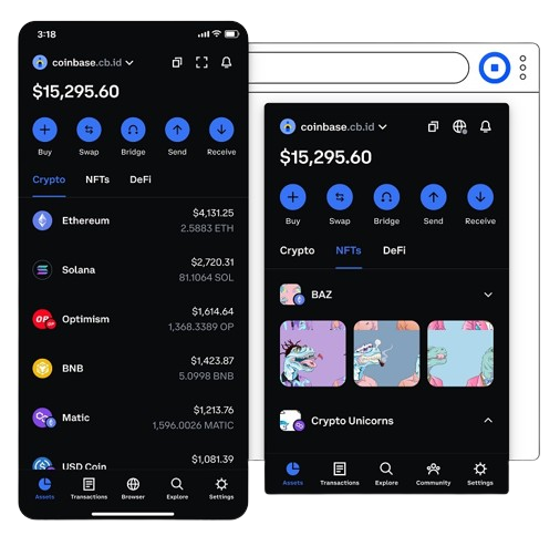 Le-Coinbase-wallet