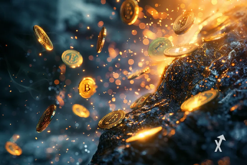 bitcoin grimpe