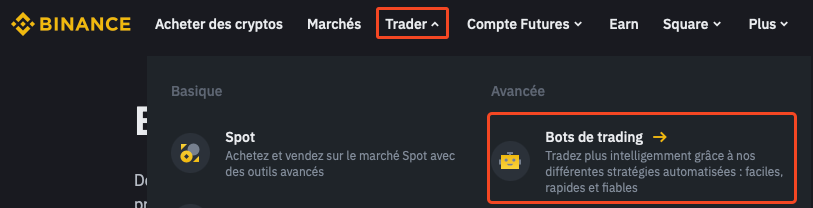 bot trading grille binance