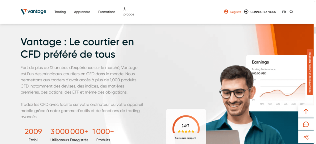 Courtier CFD et ETF