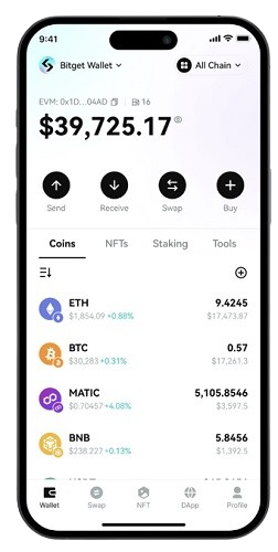 Acheter bitcoin et cryptomonnaies avec Bitget