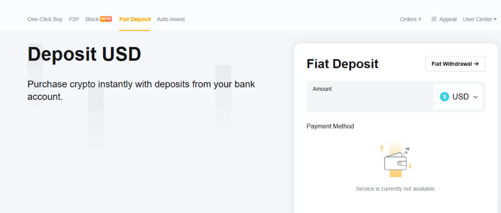 Deposit Bybit