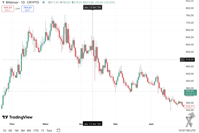 Vue de Bittensor en 2024