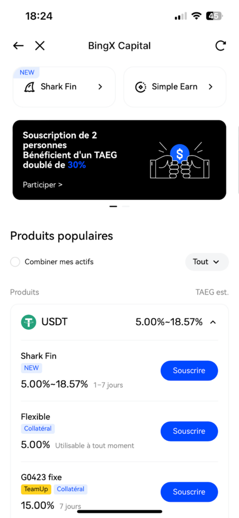 BingX Earn