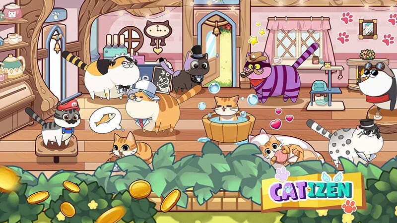 Jeu gameplay Catizen