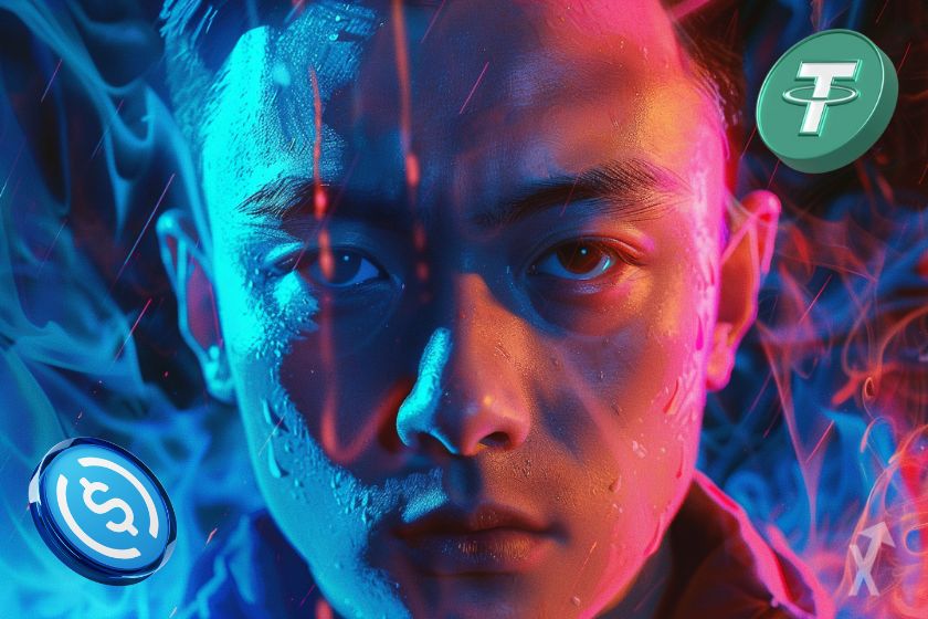 Justin Sun stablecoin sans frais tron