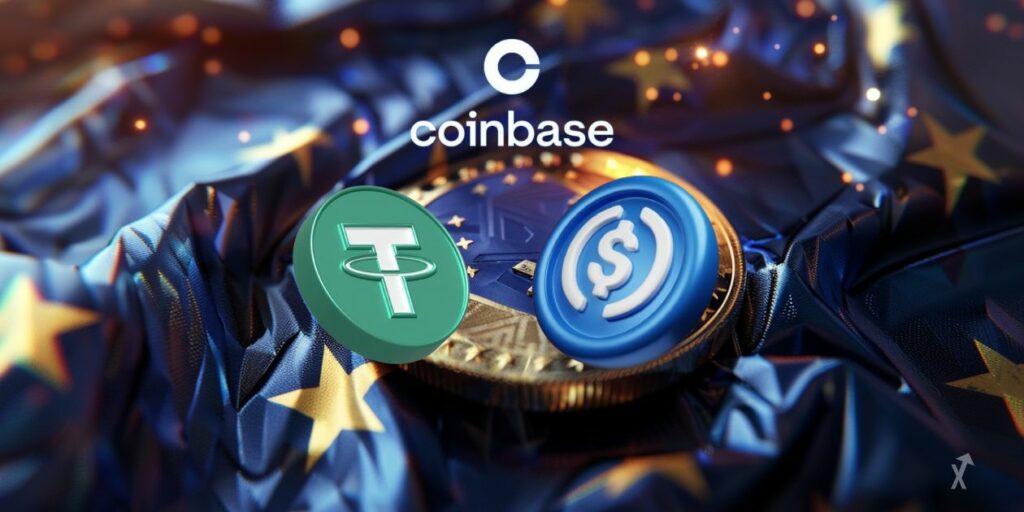 Coinbase s'aligne sur MiCA Stalecoins