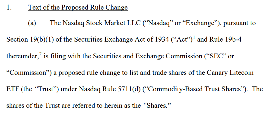 Le Nasdaq dépose une demande d'ETF auprès de la SEC
