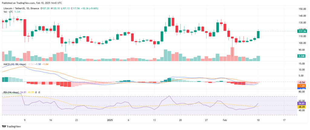 Analyse technique du prix de la crypto Litecoin