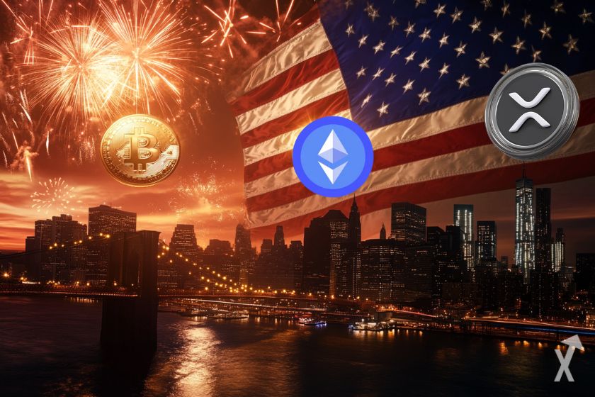 analyse prix btc xrp eth avant liberation day