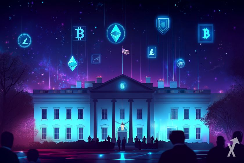 Maison Blanche Donald Trump crypto