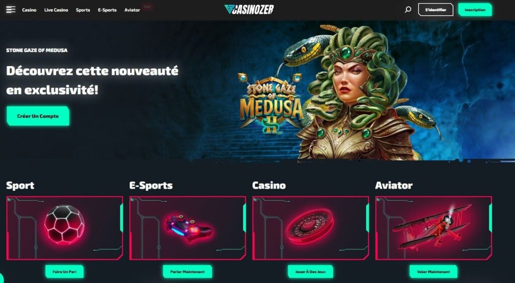 casinozer site