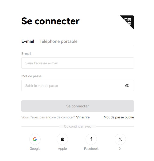 creation compte Bitunix