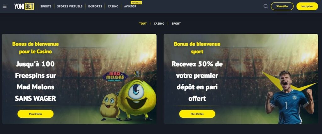 yonibet nouveau casino