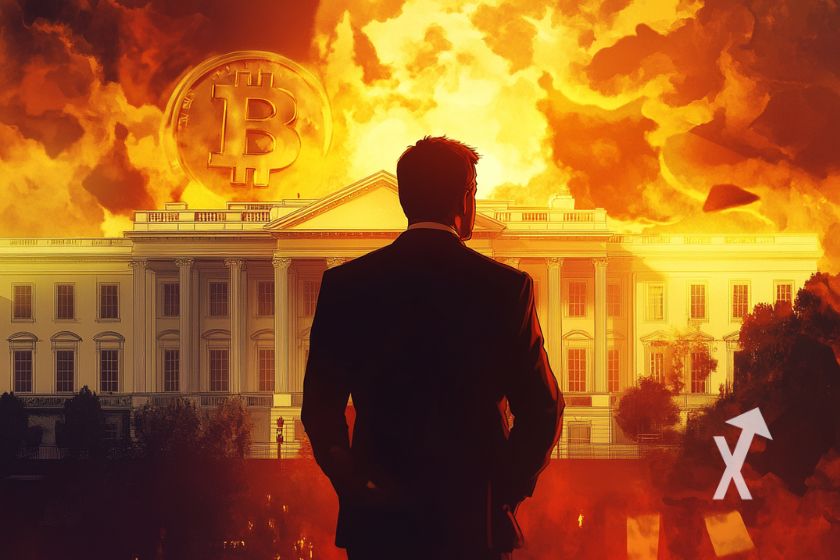 cover Bitcoin trump refuge