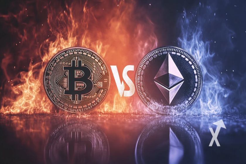 cover bitcoin vs Ethereum