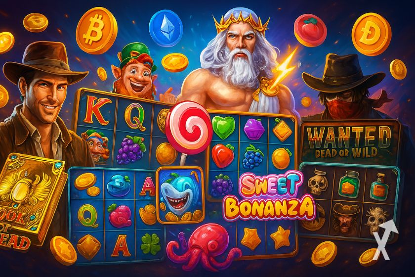 Les machines à sous : Top 10 des slots casino crypto en 2025