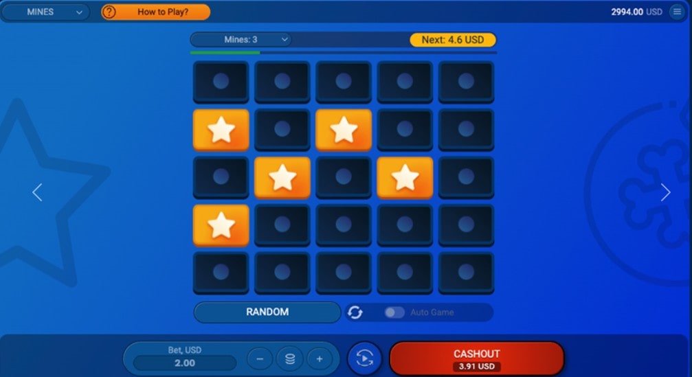 mini-jeux casino mines