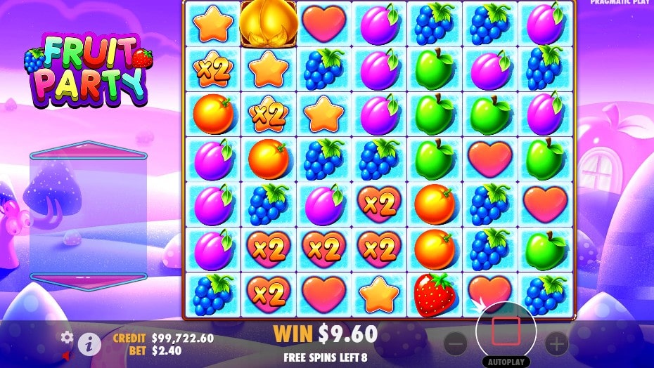 multiplicateur fruit party