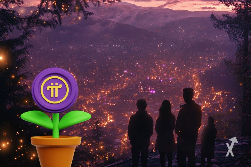 Le Pi Network avec une famille