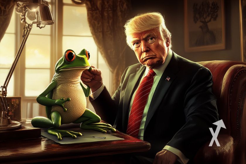 cover trump pepe