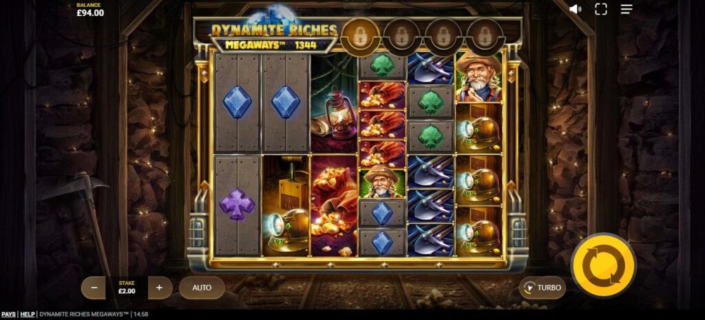 Dynamite rich megaways jeu redtiger