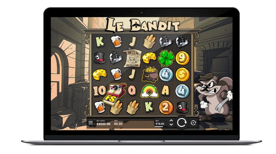 Le bandit casino sur un PC
