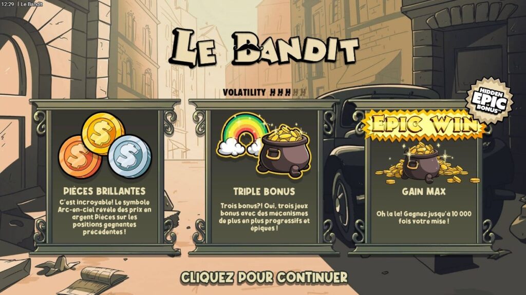 Le bandit c'est quoi?