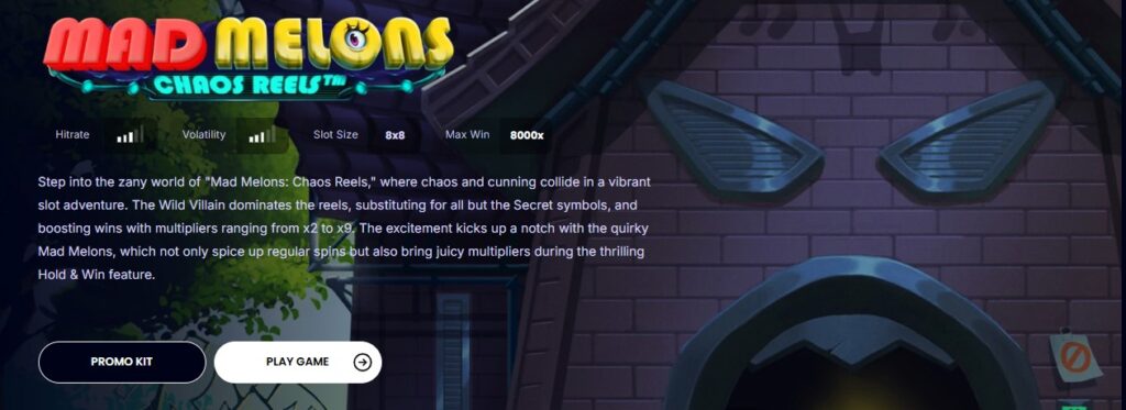 jouer à Mad Melons casino