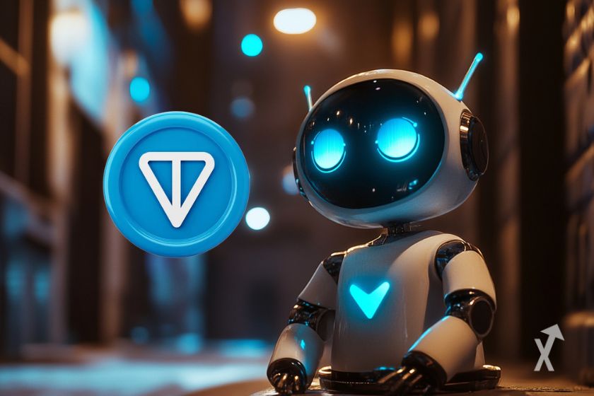 Le token TON avec un robot