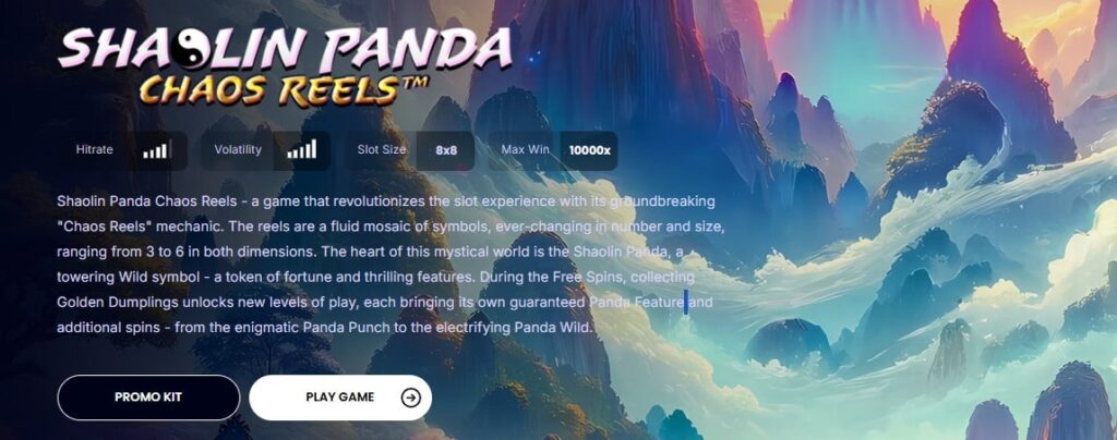 Shaolin panda octoplay