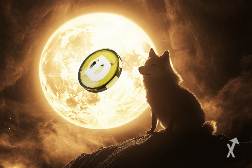 Dogecoin sur la lune