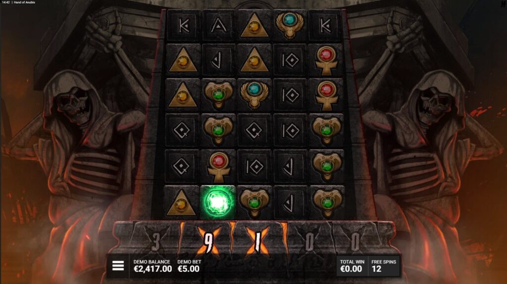 multiplicateur hand of anubis