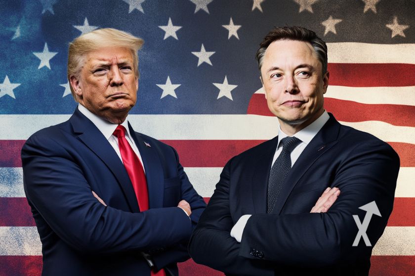 cover trump musk