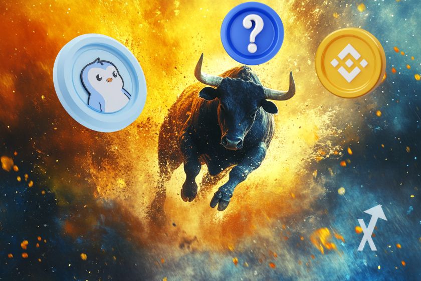 cover cryptos pengu, pump bnb