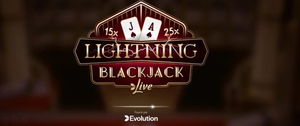 Lightning blackjack