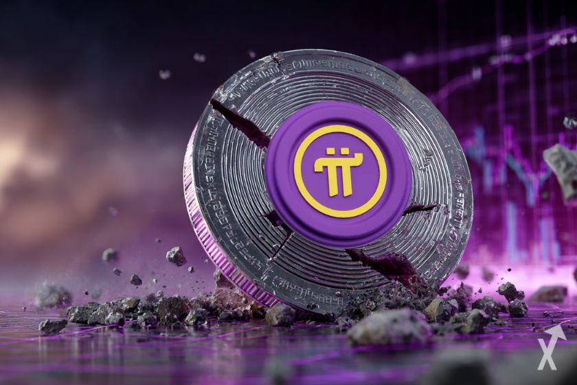 prix pi network chute