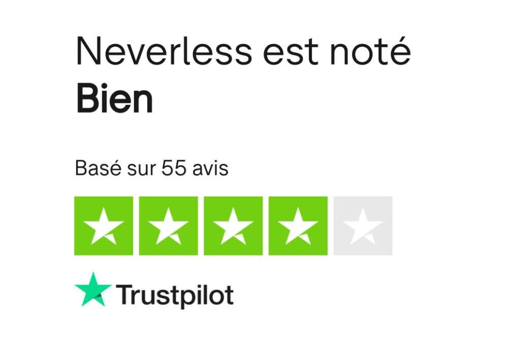 Neverless Trustpilot