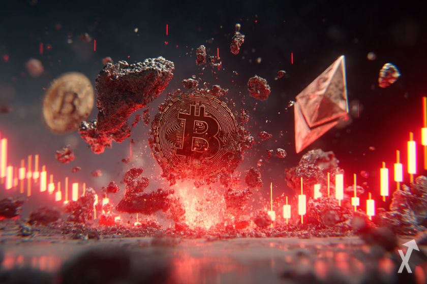 marché crypto krach