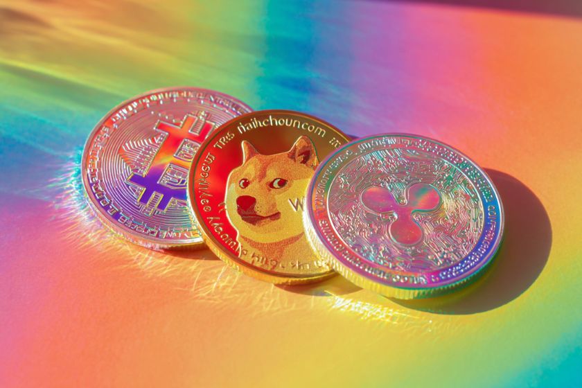 Les tokens BTC, SHIB et XRP