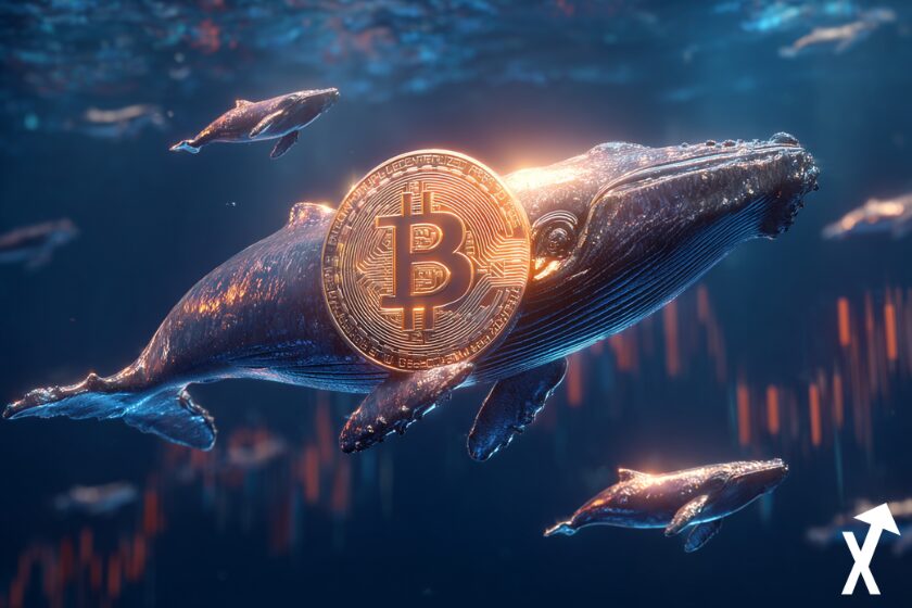 baleines cryptos bitcoin ocean bleu trading chart