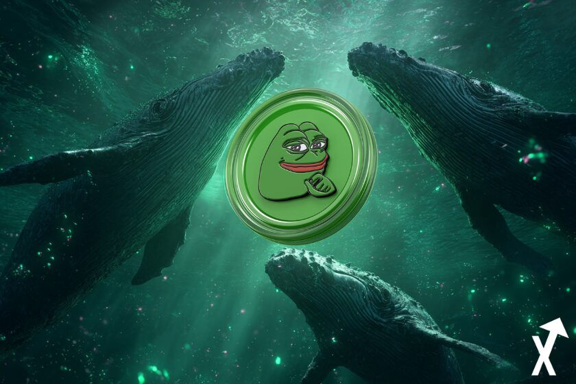 pepe coin baleines vertes autour, crypto ocean