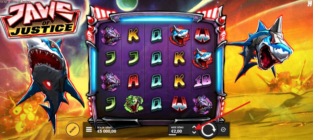 parier sur la machine à sous